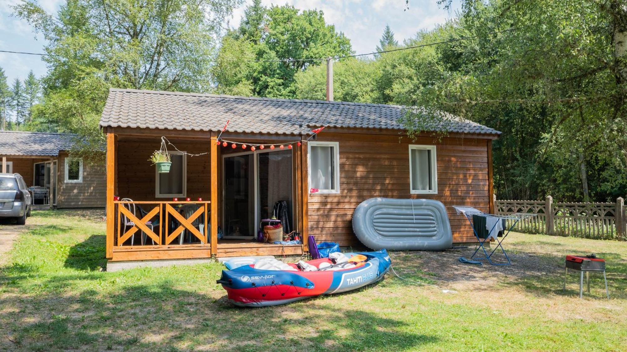 Hotel Camping Du Lac Marcillac-la-Croisille Exterior foto